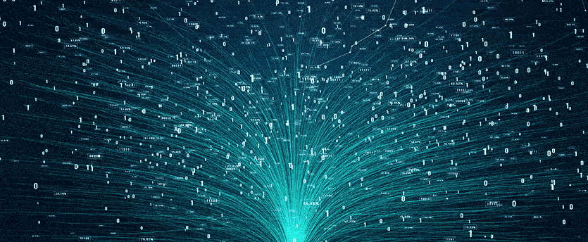 A green light emerges from the ground, symbolizing algorithmic trading and algo strategies.