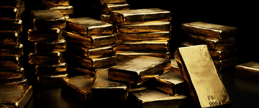 Gold Bars: Key Commodities in the Financial Market.