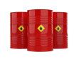 Os mercados transaccionam produtos de base como o petróleo e o café.