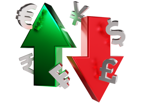 Astuces de trading forex affichées sur un écran numérique avec des graphiques et des symboles monétaires, mettant l’accent sur les stratégies de marché.