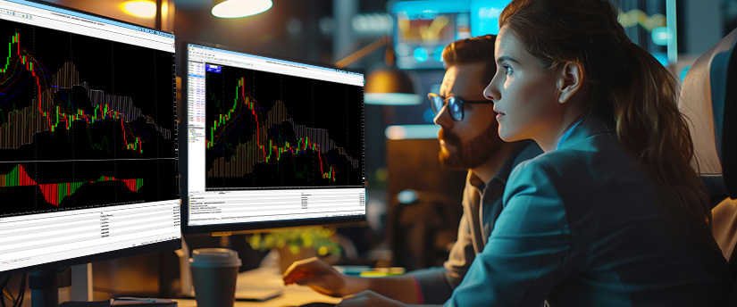 Technical Analysis on a metals trading platform