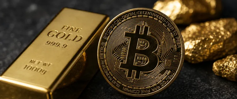 XAU/USD and BTC/USD technical analysis.